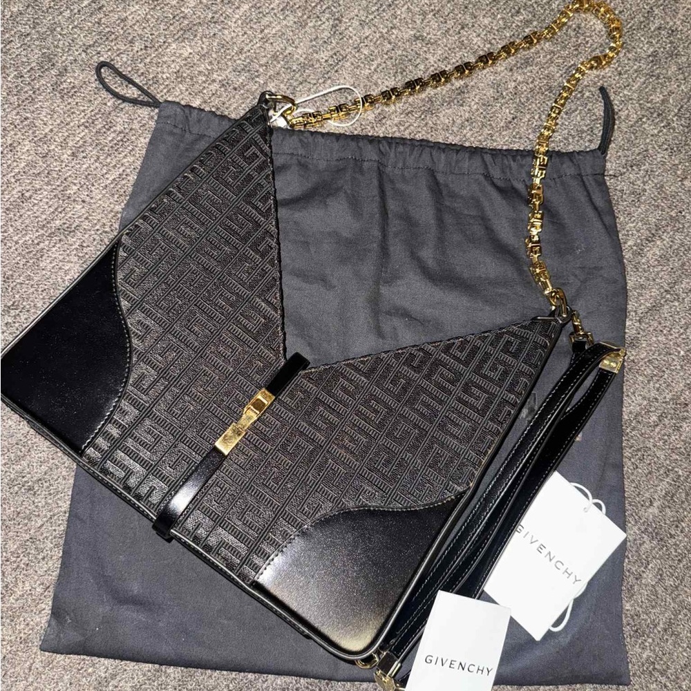 Givenchy Women's 4G Embroidered Canvas
Cut Out Bag